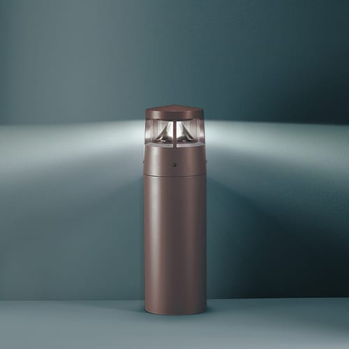 Simes - Borne lumineuse Reef 11W 3000K IP65 IK10