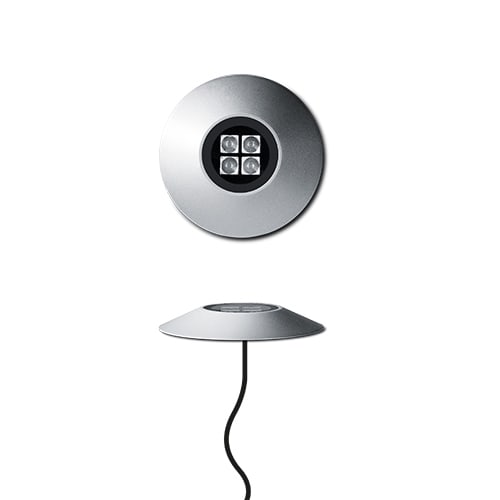 Simes - Projecteur OVER-ALL 2700 K CRI 90 694 lm gris alu
