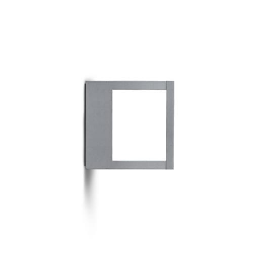 Simes - Applique murale COOL CARRÉ 2700 K CRI 90 458 lm gris alu