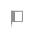 Simes - Applique murale COOL CARRÉ 2700 K CRI 90 458 lm gris alu