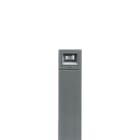 Simes - Borne lumineuse CUBIKS 2700 K CRI 90 139 lm gris alu
