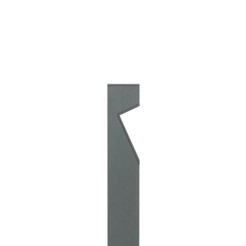 Simes - Borne lumineuse MOAI 4000 K CRI 80 616 lm gris alu