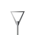 Simes - Lanterne décorative POSTER 2700 K CRI 80 1610 lm gris alu