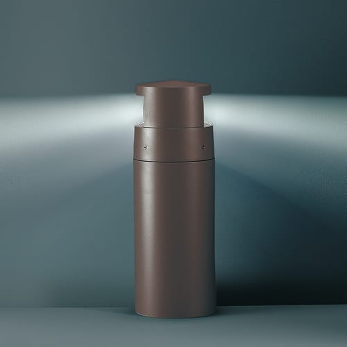 Simes - Borne lumineuse Reef 18W 3000K IP65 IK10