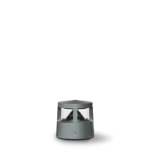 Simes - Borne lumineuse REEF 2700 K CRI 90 1106 lm gris alu