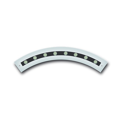 Simes - Encastré de sol MINILINEAR-MINIROUND 3000 K CRI 90 989 lm