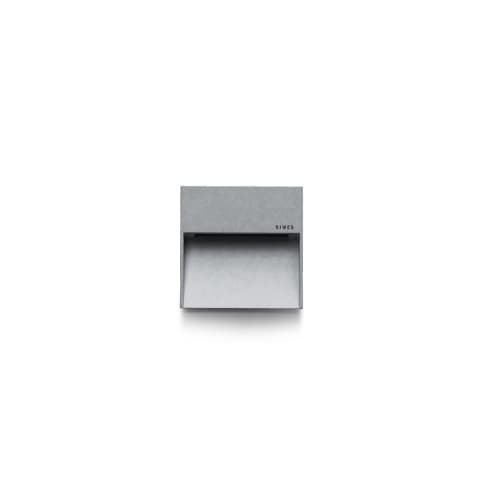Simes - Applique murale SKILL 3000 K CRI 90 185 lm gris alu