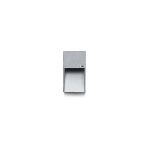 Simes - Applique murale SKILL 3000 K CRI 90 141 lm gris alu