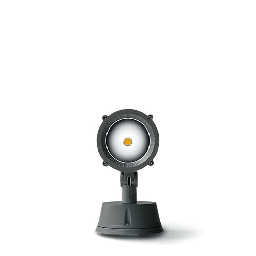 Simes - Projecteur Techno 24W 3000K IP65 IK06 on/off