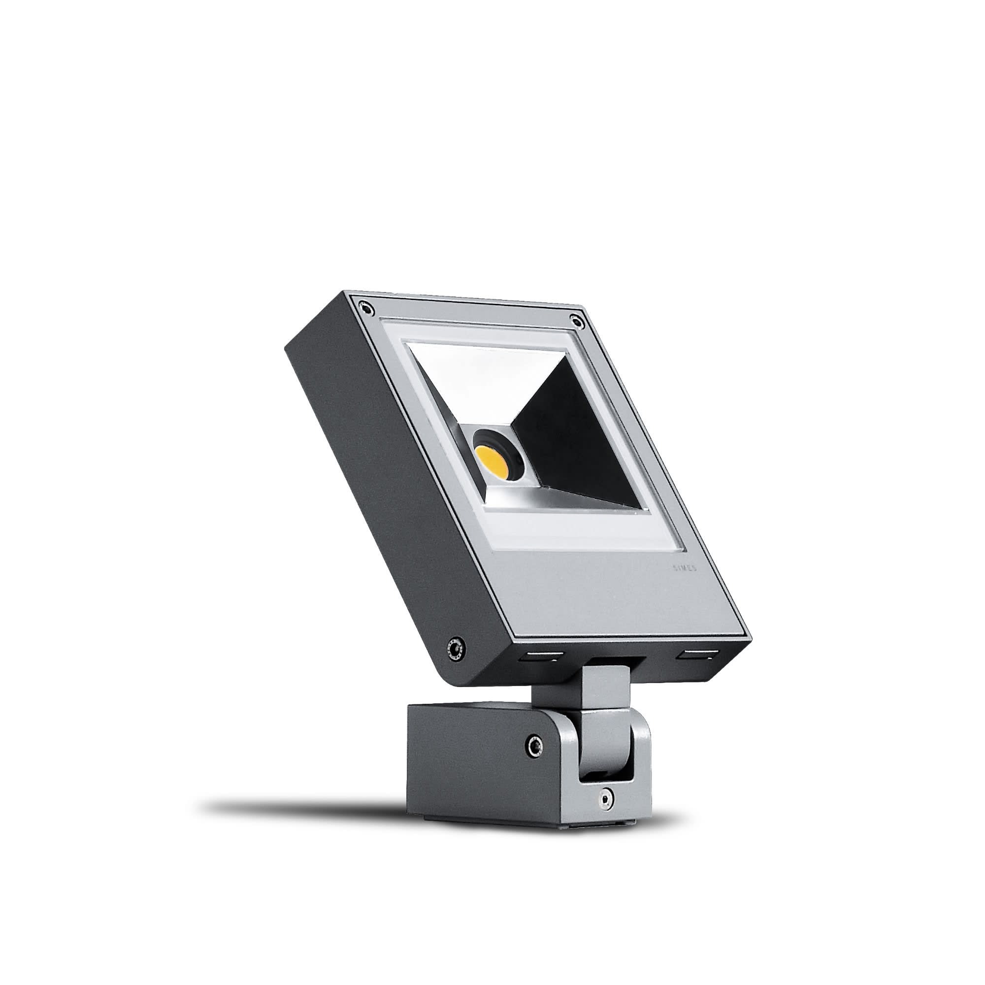 Simes - Projecteur TWIST 4000 K CRI 80 1679 lm gris alu