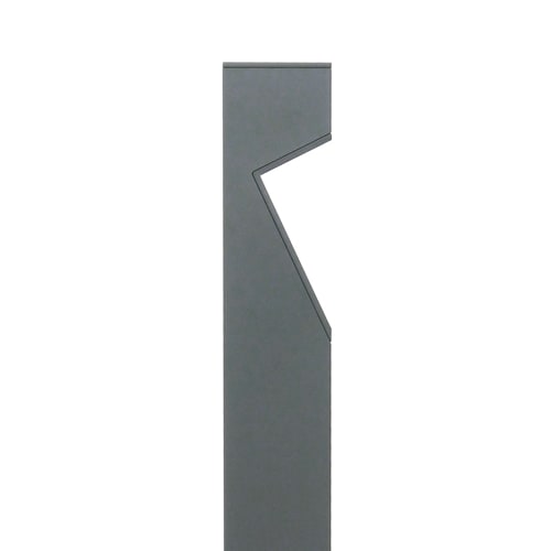 Simes - Borne lumineuse MOAI 3000 K CRI 90 1537 lm gris alu