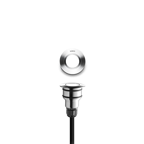 Simes - Encastré de sol NANOLED INOX 3000 K CRI 90 82 lm