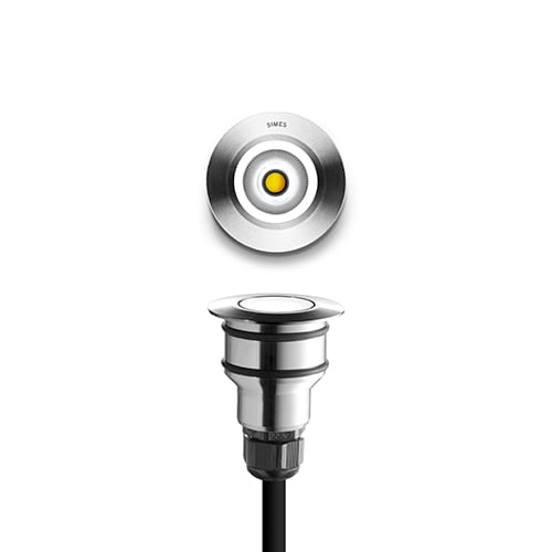 Simes - Encastré de sol NANOLED INOX 3000 K CRI 90 284 lm