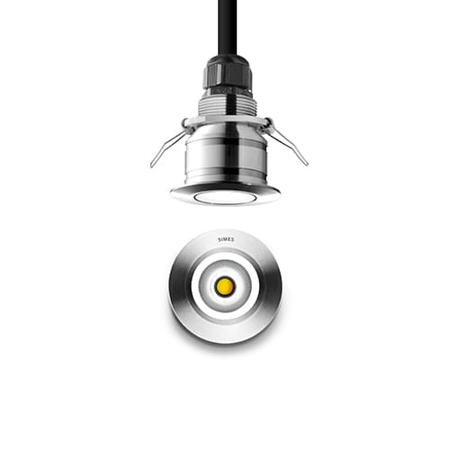 Simes - Downlight NANOLED INOX 3000 K CRI 90 284 lm