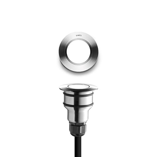 Simes - Encastré de sol NANOLED INOX 2700 K CRI 90 118 lm