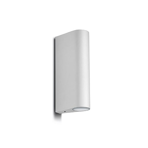 Simes - Applique murale Smooth 23,60W 155mm 4000K 2170lm IP65 IK06 on/off