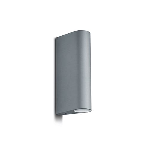Simes - Applique murale SMOOTH 4000 K CRI 80 2252 lm gris alu