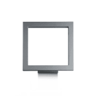 Simes - Applique murale TRIM 3000 K CRI 90 1265 lm gris alu