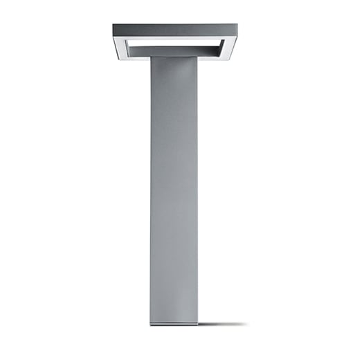 Simes - Borne lumineuse TRIM 3000 K CRI 90 1280 lm gris alu