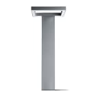 Simes - Borne lumineuse TRIM 3000 K CRI 90 1280 lm gris alu