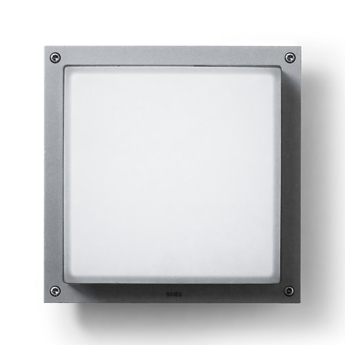 Simes - Applique murale ZEN 3000 K CRI 90 1086 lm gris alu