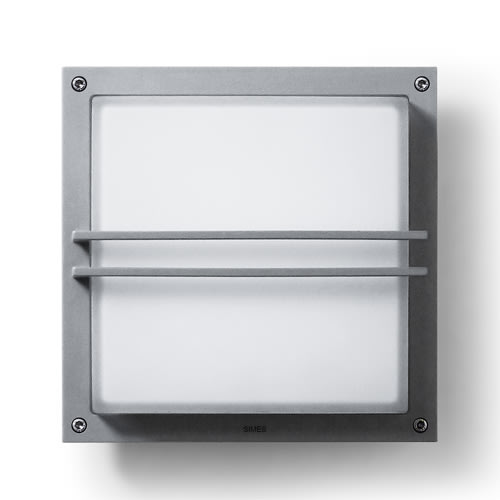 Simes - Applique murale ZEN 4000 K CRI 80 1063 lm gris alu