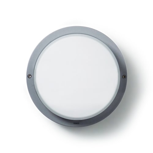Simes - Applique murale ZEN 4000 K CRI 80 505 lm gris alu