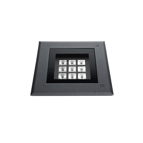 Simes - Encastré de sol ZIP COMFORT 3000 K CRI 90 1188 lm noir