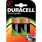 Enix - Blister(s) x 2 Accus Nimh blister x2 C DURACELL ULTRA 1.2V 3000mAh