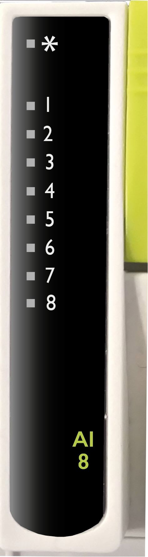 Eurotherm Automation - Module 8 entrees analogiques pour T2750 & VERSADAC