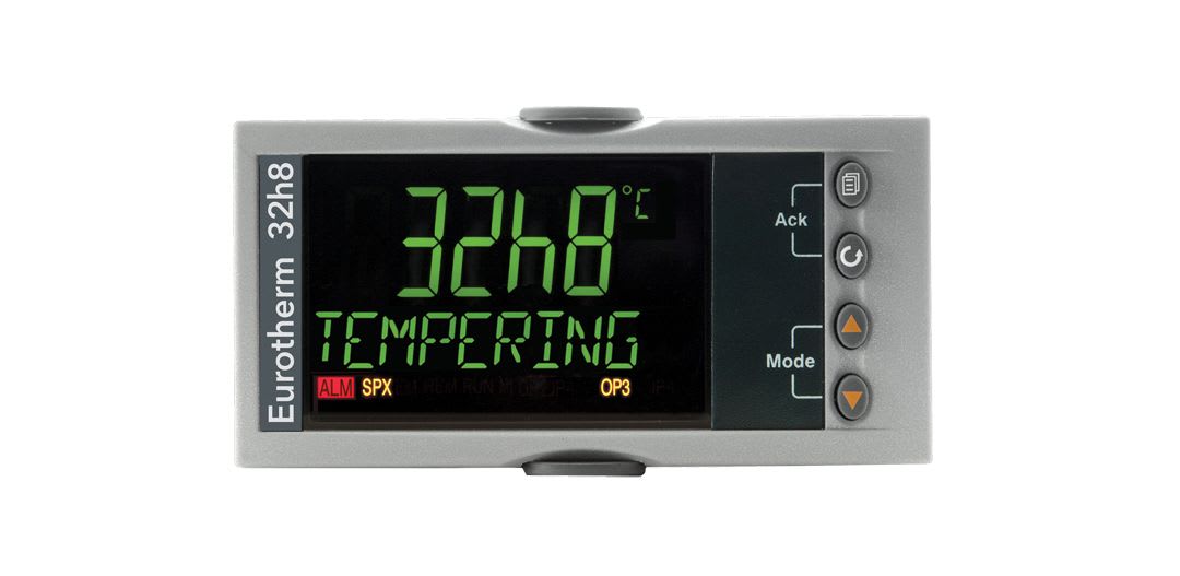 Eurotherm Automation - Regulateur 32H8 96X48 Horizontal 1 Logic + 2 relais, 24V