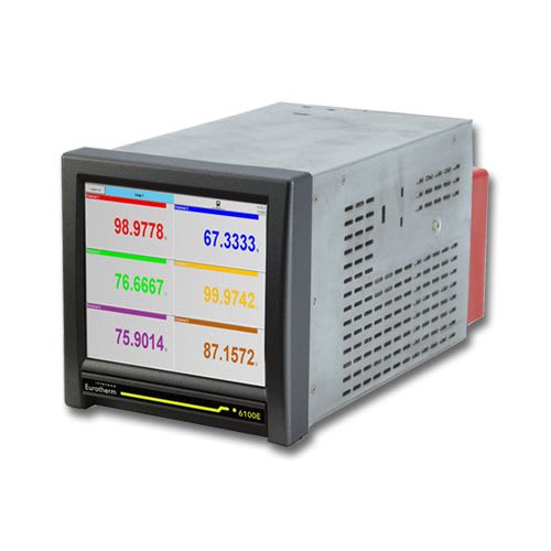 Eurotherm Automation - Enregistreur 6100E, 3 voies, 3 shunts 250? + 12 virtuelles