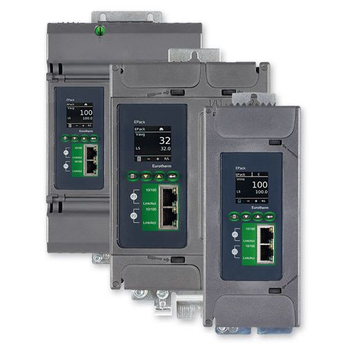 Eurotherm Automation - Gradateur Epack Monophase, 100A, Aux. 24V, Ethernet, FUSE