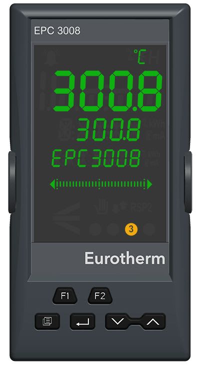 Eurotherm Automation - Regulateur EPC 3008, 1 logic + 1 analogic, Alimentation 24V