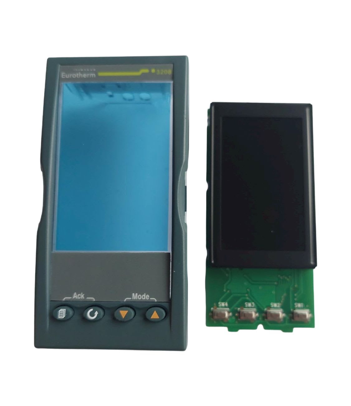 Eurotherm Automation - Face avant couleur Vert + Carte Affichage pour 3208