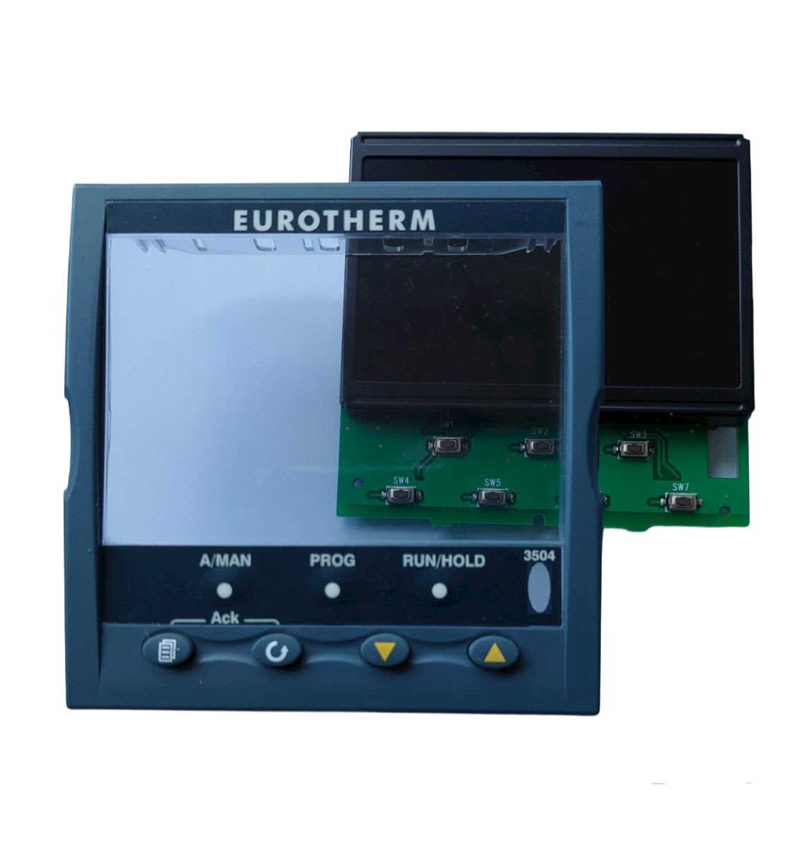 Eurotherm Automation - Face avant couleur Vert + Carte Affichage pour 3504