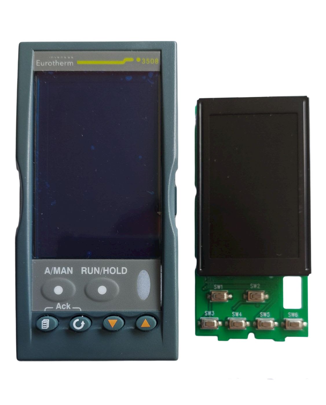 Eurotherm Automation - Face avant couleur Vert + Carte Affichage pour 3508