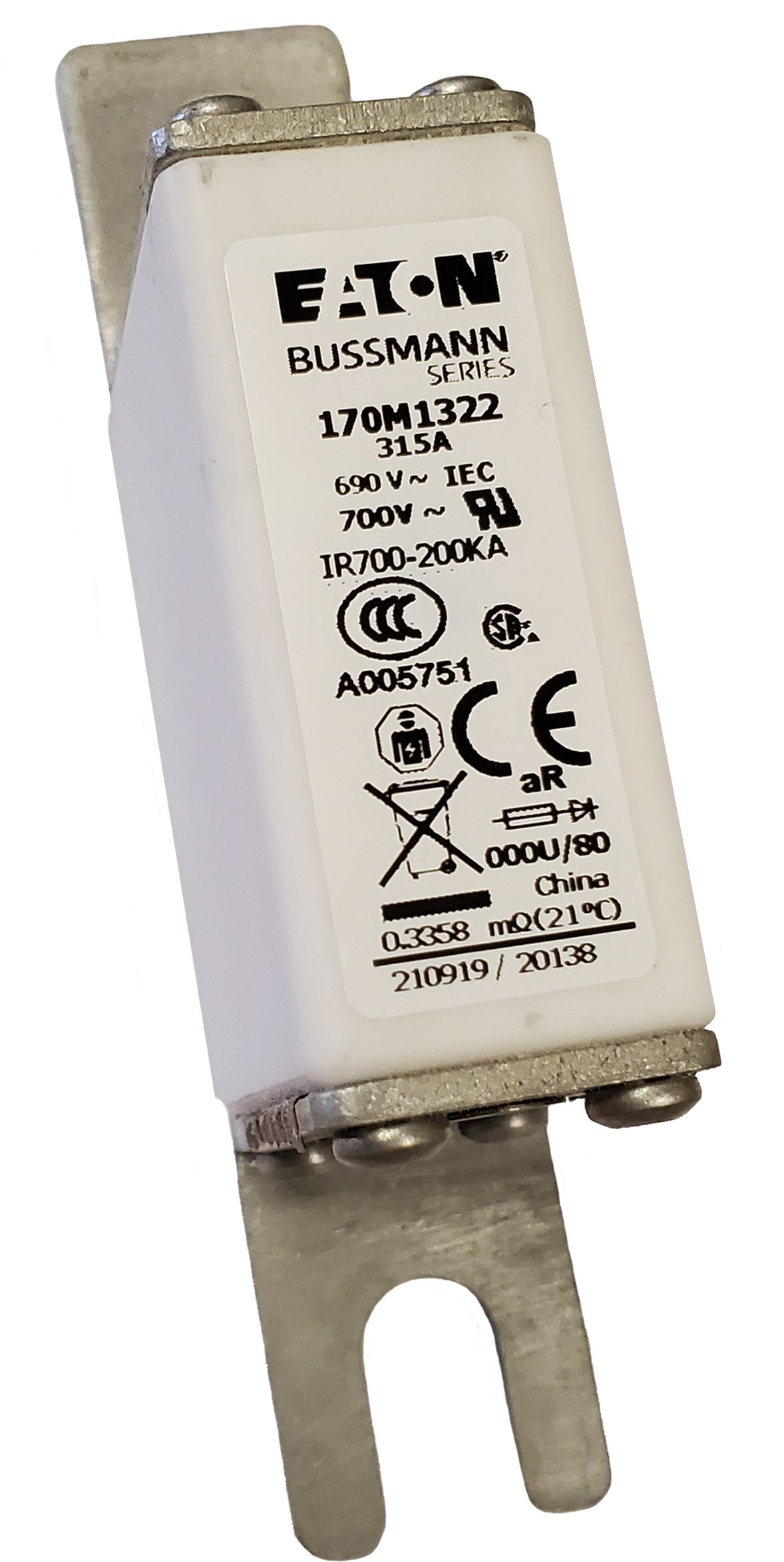Eurotherm Automation - 1 Fusible UR pour Epower 50A, 100A ou 160A