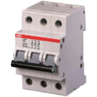 ABB - Interrupteur modulaire (E200) 3 Pôles 100A levier Rouge