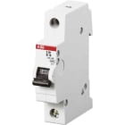 ABB - S200M Disjoncteur modulaire- 1P - 1A - Cbe C -10000A/15kA (1 module)-peignable