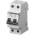 ABB - S200 Disjoncteur modulaire - 2P - 6A - Cbe B - 6000A/10kA (2 modules)-peignable