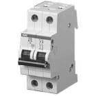 ABB - S200 Disjoncteur modulaire - 2P - 10A - Cbe B -6000A/10kA (2 modules)-peignable