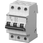 ABB - S200 Disjoncteur modulaire - 3P - 6A - Cbe B - 6000A/10kA (3 modules)-peignable