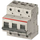 ABB - S800S Disjoncteur modulaire - 3P - 63A - Cbe B -Icu 50kA (4,5 modules) - Vis