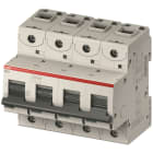ABB - S800S Disjoncteur modulaire - 4P - 20A - Cbe D -Icu 50kA (6 modules) - Vis