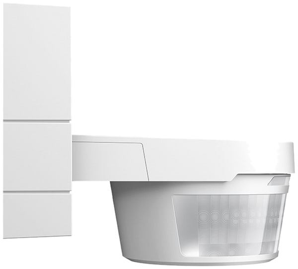 ABB - Detecteur Passage Masterline 220°+Telecommande Blanc/Noir