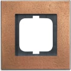 ABB - Cadre 1 Poussoir Bronze