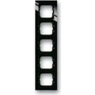 ABB - Cadre 5 Poussoirs Axcent Noir