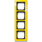 ABB - Cadre 5 Poussoirs Jaune