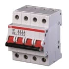 ABB - Interrupteur modulaire (E200) 4 Pôles 125A levier Rouge